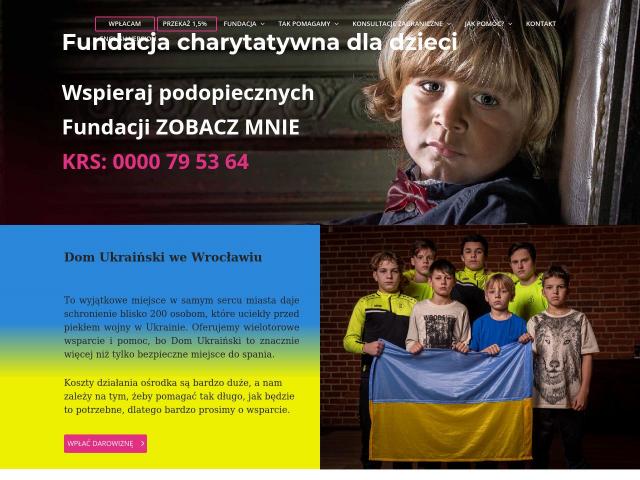 FUNDACJA ZOBACZ MNIE