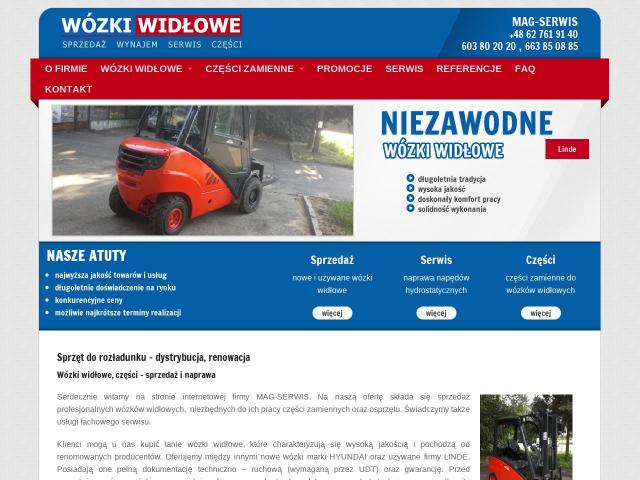 MAG-SERWIS Wózki Widłowe