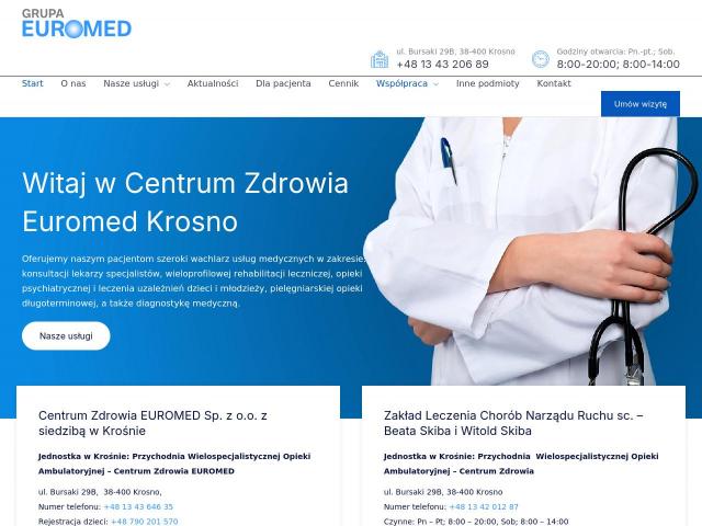 Euromed Sp. z o.o. NZOZ. Centrum zdrowia