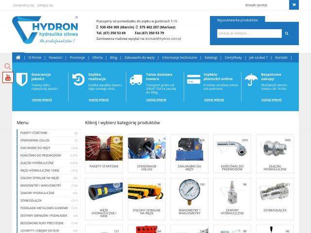 HYDRON hydraulika siłowa Mariusz Sząszor