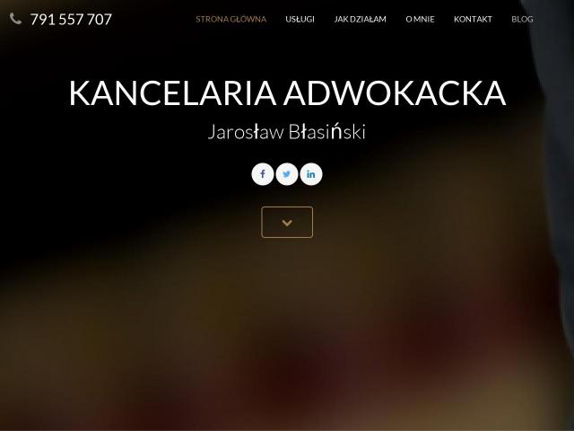 Kancelaria Adwokacka Jarosław Błasiński