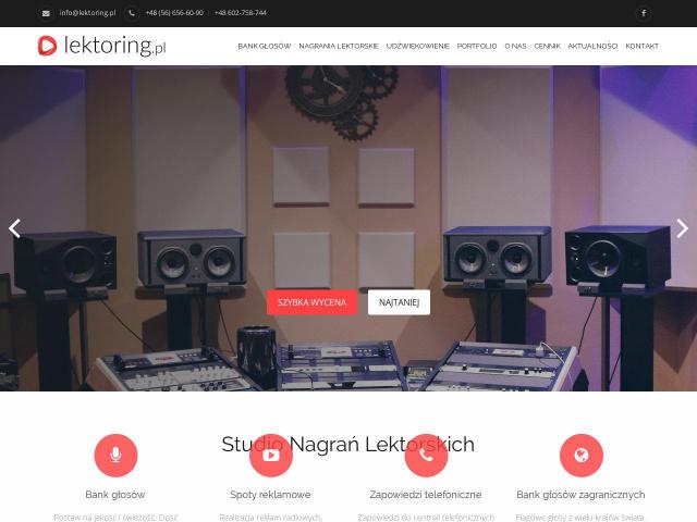 Studio Nagrań Lektorskich LEKTORING.PL