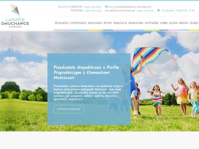 Niepubliczne przedszkole i żłobek - Latawce dmuchawce