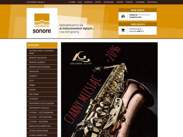 SKLEP MUZYCZNY SONORE Piotrowski Music