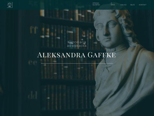 Kancelaria Adwokacka Aleksandra Gaffke