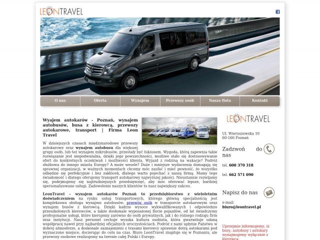 Leon Travel - wynajem autokarów