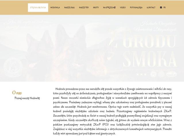 Hodowla Owczarków Niemieckich Długowłosych “Z Grodu Smoka”
