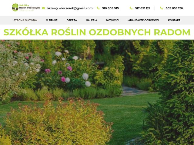 Szkółka Roślin Ozdobnych Wieczorek